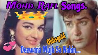 Deewana Mujh Sa Nahin 💞👑  Mohd Rafi  Shammi kapoor Songs  Old  Teesri Manzil [upl. by Serrano]