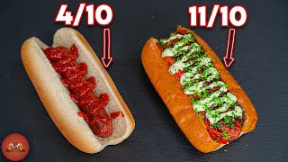 How To Turn a Regular Hotdog Gourmet [upl. by Lyndsey]