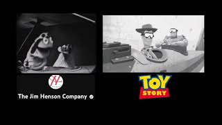 Wilkins Coffee Commercials OriginalToy Story SidebySide Comparison [upl. by Orabla]