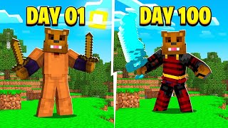 I Survived 100 CHAOTIC Days In A Minecraft RPG [upl. by Mehs]