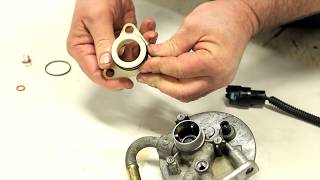 Howto replace amp rebuild the diesel fuel filter head on a Duramax engine [upl. by Zacharie]