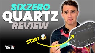 The best VALUE paddle ever SixZero Quartz Review  Rackets amp Runners [upl. by Hoj]