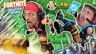 FORTNITE CREATIVE MODE FGTEEV Challenge Game Dad vs Son 9 [upl. by Jarrod932]