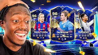 FOUR TEAM OF THE YEARS amp ICONS PACKED🔵🏆 TOTY MIDFIELDERS PACK OPENING [upl. by Tamaru620]