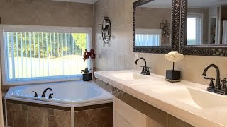 DIY Bathroom renovation master bath 1 is FINALLY Complete quotProject Mortgage Freequot [upl. by Kone]