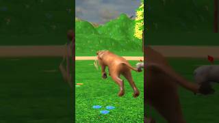 Lion is running share games lionhunting shortsvideo lionhuntingvideos comment like [upl. by Lacee]