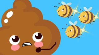 Some Bugs BITE Little Poo Poo  Silly Healthy Habits Songs By Papa Joels English [upl. by Styles]