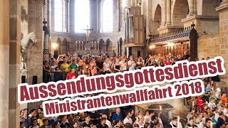 Aussendungsgottesdienst Ministrantenwallfahrt im Bamberger Dom [upl. by Roderick931]