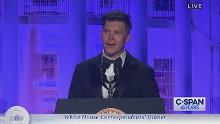 Colin Jost complete remarks at 2024 White House Correspondents Dinner CSPAN [upl. by Jair]