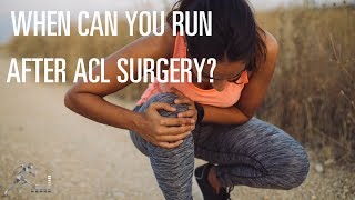 When can I run after ACL surgery [upl. by Noslien]