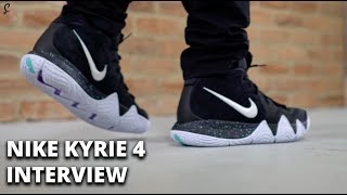 Nike Kyrie 4  The Interview  OnFoot Look And Discussion With The Designer [upl. by Yaresed648]