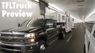 2015 Chevy Silverado 3500 HD Dually vs Ike Gauntlet HD Preview [upl. by Reube]