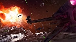 Star Wars Battlefront Rogue One XWing VR Full Mission Gameplay [upl. by Millman669]