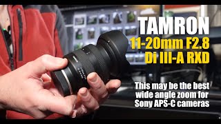 Tamron Di III RXD 1120mm F28 Lens Review Probably the best wide angle zoom for Sony APSC cameras [upl. by Denver242]