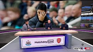 Ian Wright reacts to Arsenal losing 10 at Newcastle and losing more ground in the title race😎 [upl. by Linker585]