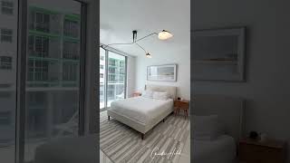 Miami Living Experience Luxury in This 1 Bed  den at Aria on the Bay [upl. by Telocin]