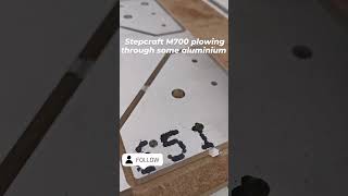 Making aluminium brackets on the stepcraft M700 [upl. by Pasol249]