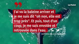 ÉtatsUnis  deux kayakistes se retrouvent « avalées » par une baleine [upl. by Carn]