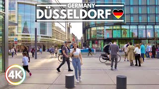 Düsseldorf in May 2023 A Stunning 4K Walking Tour of Germanys Enchanting City [upl. by Chambers695]