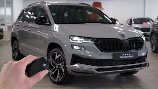 2022 Skoda Karoq 150hp  Sound amp Visual Review [upl. by Eceirahs]