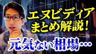 エヌビディア相場、まとめ解説！実は元気がない日本株相場 [upl. by Mercado546]