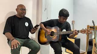 Chahu main ya na  Guitar Chords  Lesson  VOS JAM Practise [upl. by Acirtap]