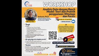 Workshop Analisis Data dengan Rasch Model Hari Ke1 [upl. by Cromwell]