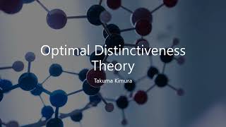 Optimal Distinctiveness Theory [upl. by Yatnoj]