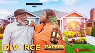 DIVORCE PAPERS  Full Movie Kofi Adjorlolo Tracey Boakye [upl. by Hsihsa201]