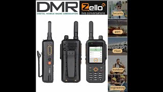 INRICO T368DMRUHF ANALOGUE ZELL0 android 7 POC Network Radio [upl. by Lorelei491]