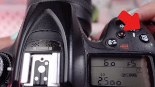 How to Adjust Exposure Compensation on Nikon D7200 [upl. by Zsa806]