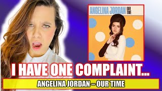 NEW ANGELINA JORDAN REACTION  OUR TIME  New Music Reaction Videos reactionvideo [upl. by Katalin]