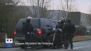 Terror in Frankreich Polizeivideo vom Zugriff veröffentlicht  DER SPIEGEL [upl. by Anaoj]