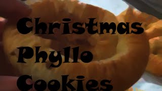 DELICIOUS Christmas Phyllo Cookies [upl. by Haberman431]