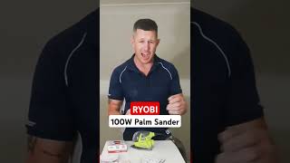 REVIEW  RYOBI 100W Palm Sander shorts [upl. by Ennad]