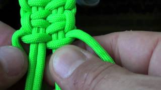 Breites Paracord Armband Knüpfen [upl. by Ahsilet]