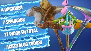 ADIVINA EL PICO DE FORTNITE ¿PODRÁS ACERTARLOS TODOS FORTNITE CHALLENGE 2  tusadivi [upl. by Ahseik950]