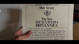 Encyclopedia Britannica 15th Edition 1974 Guide amp Index Sealed in Box [upl. by Goulette]