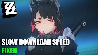 Slow Download Speed FIXED  Zenless Zone Zero [upl. by Louise]