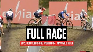 FULL RACE 2023 UCI Cyclocross World Cup Maasmechelen [upl. by Stevenson]