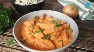 Swedish Sausage Stroganoff Korvstroganoff [upl. by Casilda]