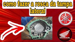 como fazer a rosca do motor [upl. by Annairb]