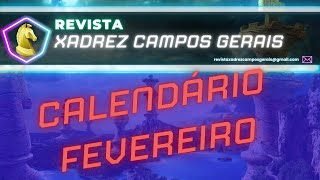 Prévia Calendário Fevereiro [upl. by Camarata]