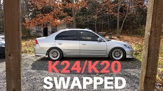 K24K20 SWAPPED 7TH GEN SEDAN [upl. by Minny]