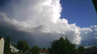 Big CUMULONIMBUS building up  August012023 [upl. by Ayiak]