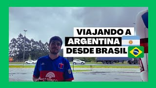 VIAJANDO en BUS desde BRASIL 🇧🇷 a la ARGENTINA 🇦🇷 ¿Es BARATO [upl. by Aillimac]