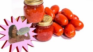 Conserva di Pomodoro  Ricetta Metodo Classico  Le Ricette di Alice [upl. by Attenauqa745]