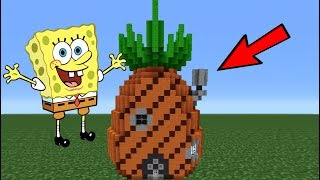 🙀NAŠEL JSEM SKRYTÝ SPONGEBOB DŮM V MINECRAFTU😻 [upl. by Foscalina]