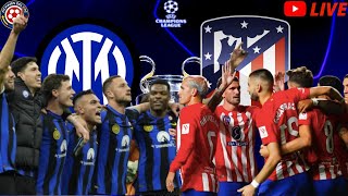 INTER DE MILÁN VS ATLÉTICO DE MADRID EN DIRECTO 🔴 CHAMPIONS LEAGUE [upl. by Yanahs]