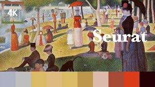 Color Palette  Georges Seurat [upl. by Manoop643]